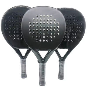 Raquettes de padel en fibre de carbone personnalisées OEM professionnelles, forme diamant, noyau EVA, carbone 12K, légères, haute qualité - Product Image 5