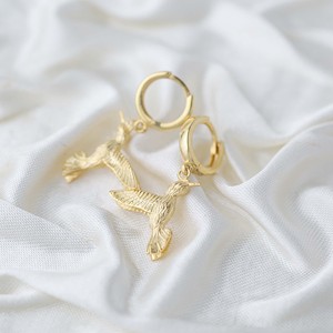 Humming Bird Design Dangle <b>Earrings</b> Turkish Handcrafted Wholesale 925 Sterling Silver <b>Fine</b> Jewelry - Product Image 4