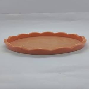 Plateau en résine rectangulaire gravée à mur unique, durable et réutilisable, pour boissons classiques, vaisselle, rangement pour salon et maison - Product Image 4