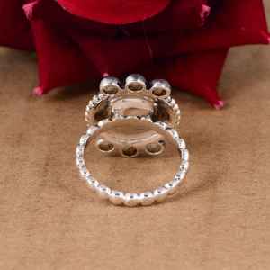 Kingman turquesa anillo de plata esterlina hecho a mano Boho Tribal joyería suroeste declaración anillo regalo para ella - Product Image 5