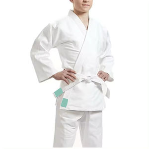 Uniforme de lucha de Jiu Jitsu Unisex profesional de alta calidad logotipo personalizado al por mayor hecho de algodón para hombres y mujeres - Product Image 2