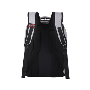 กระเป๋าเป้สะพายหลังสำหรับแล็ปท็อปแบบถือทำจากผ้าใยสังเคราะห์พร้อมพอร์ตอัจฉริยะ USB สำหรับการเดินทางไปโรงเรียนและช้อปปิ้ง - Product Image 1