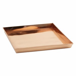 Handmade Aluminium <b>Square</b> Serving Tray For Serving & Display Products in Lowest Price - Product Image 1