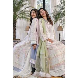 Chiffon <b>Hareem</b> Shirt and Dupatta for Spring Summer - Product Image 6