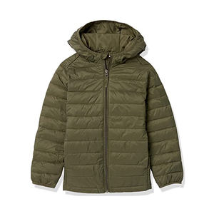 แจ็กเก็ตมีฮู้ดสำหรับผู้ชาย,เสื้อแจ็กเก็ตมีฮู้ดแบบบุผ้าสำหรับผู้ชายพร้อมซิปปิดฮ็อตเซล - Product Image 4