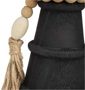 เชิงเทียนไม้สไตล์บ้านไร่แบบเรียบง่าย |   ที่วางเสาประดับ - Product Image 5