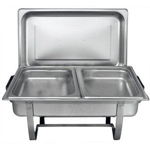 Event Grade Stainless Steel Chafing Dish <b>Buffet</b> <b>Server</b> Durable Attractive Stable Heat Retention - Product Image 5
