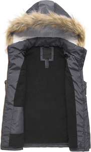 Chaleco Acolchado de Invierno para Mujer 2025, Cuello Alto, Cálido, Transpirable, Impermeable, Servicio OEM - Product Image 6