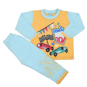 Traje de 2 Piezas de Manga Larga para Niños - Amarillo - Product Image 5