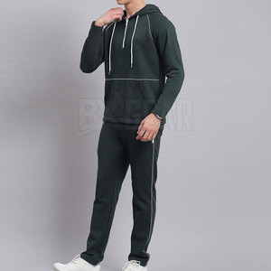 Streetwear Inspiré Demi Zip Survêtement Pour Hommes Avec Veste Assorti Et Joggers Parfait Pour La Mode Et Le Confort - Product Image 2
