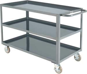 Mesa de carrito de herramientas rodantes de tres capas directa de fábrica de Vietnam, acero resistente de alta calidad, nueva condición con soporte personalizado - Product Image 5