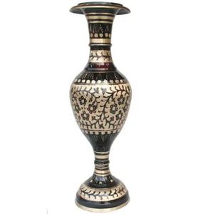 Contenedores de flores de latón de alta calidad de tamaño personalizado, venta al por mayor, florero de latón completo para decoraciones modernas para el hogar personalizado - Product Image 1