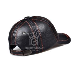 OEM Wholesale Latest waterproof Leather cap for winter use in <b>top</b> quality windproof classic cap for men's - Product Image 2
