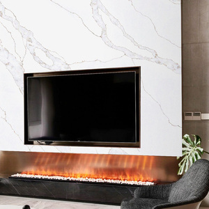 เคาน์เตอร์หินควอตซ์เทียมขนาด20มม. 30มม. ทำจากหินควอตซ์เจียระไนระดับพรีเมียมสำหรับโรงแรมห้องครัวบนเกาะ - Product Image 6