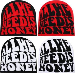 Bonnets graphiques à pois double face pour adultes unisexes 100% Acrylique tricoté personnalisable - Product Image 1