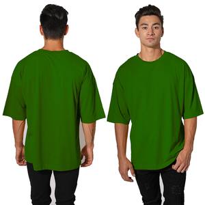 เสื้อยืดโอเวอร์ไซส์ลายกราฟิกสไตล์วินเทจสำหรับผู้ชาย ผ้าหนา 100% ผ้าฝ้ายผสมโพลีเอสเตอร์ สตรีทแวร์ สไตล์วินเทจ-ไซส์พลัส - Product Image 1