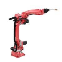 Petit bras de robot S-18 CE avec poignet creux pour l'automatisation industrielle pour le soudage à l'arc manipulant le système de vision de flexion charge utile de 18kg