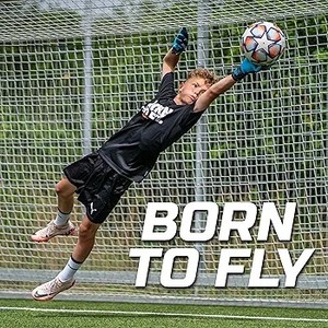 Guantes de portero de alta calidad para niños, manejo de bolas de nivel superior, cortes personalizables, colores, tamaños hechos, inyección de goma duradera - Product Image 3