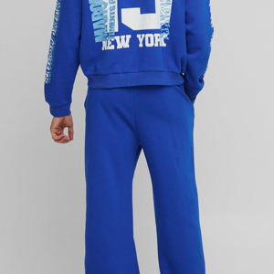 Survêtements de couleur bleue à fermeture éclair avec fermeture éclair Survêtements les plus tendances personnalisés en gros Survêtements à glissière complète pour hommes - Product Image 6