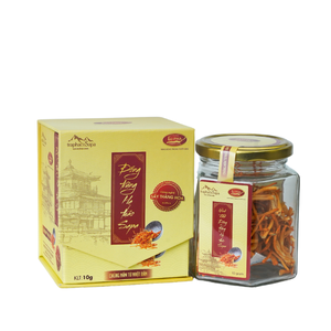 Hot Selling Sapa Dried Cordyceps Militaris Yellow Mushroom 10g in Box <b>Packaging</b> Good for Health - Product Image 1