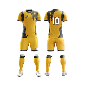 Kit de uniforme de fútbol 2025, ropa de entrenamiento por sublimación, camiseta de fútbol de secado rápido para hombres, camiseta de fútbol, camiseta de fútbol - Product Image 3
