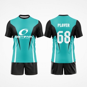 Uniforme de Voleibol de Alta Calidad 2026 con Nombre y Número Personalizados, Fabricación Profesional, Uniformes de Voleibol para Equipos - Product Image 5