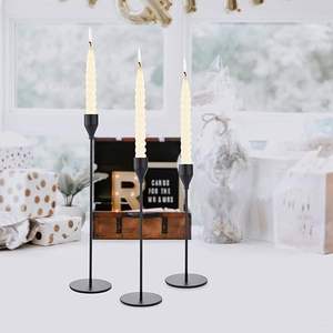 Candelabro Decorativo Dorado Estilo Farol |   Portavelas Cónicos |   Decoración para Bodas, Cenas, Fiestas y Navidad - Product Image 1