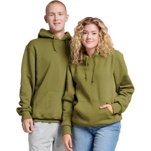 Sudadera con capucha lisa en blanco cómoda transpirable algodón básico mezclado Hombres Sudadera con capucha precio razonable Todos los colores sólidos básicos algodón mezclado - Product Image 1