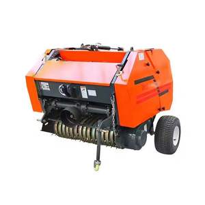 Haute productivité mise en balles meilleure machine à balles polyvalente pour foin et paille tracteur Mini presse à foin presse à balles rondes pour herbe - Product Image 6