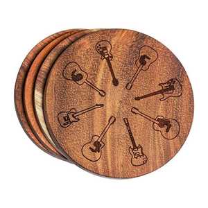 ¡Gran Oferta! Posavasos Redondo de Madera Estilo Clásico para Tazas de Té, Tamaño Personalizado, Ecológico, ¡Bajo Precio! Posavasos de Alta Calidad - Product Image 1