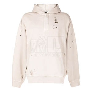 Precio barato Hombres Basics Sudaderas con capucha desgastadas Calidad superior Nuevo diseño 100% Algodón Basics Sudaderas con capucha desgastadas para hombres - Product Image 5