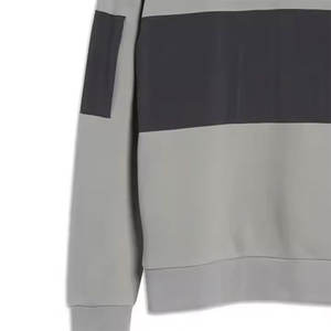 Vente en gros personnalisé poids lourd hommes col rond pull-over sweat-shirt tendance grande taille polaire haut brodé sérigraphie hiver - Product Image 6