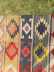 Alfombra de yute de lana hecha a mano de nuevo diseño, decoración de espacio vital minimalista, precios al por mayor, decoración del hogar de la India - Product Image 2