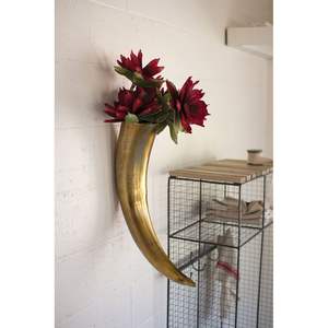 Corne décorative, décoration d'intérieur, pièce maîtresse pour le bureau et le salon, faite à la main et durable - Product Image 1