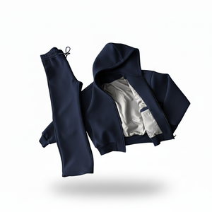 Sudadera con Capucha de Forro Polar Premium para Hombre, Diseño de Logotipo Sólido, Transpirable, Ropa de Gimnasio, OEM Personalizado, Estilo Urbano Y2K - Product Image 2
