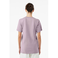 Unisex Jersey T-Shirt | Bella Canvas Everyday Essential Männer Frauen Atmungsaktiv Blank Light Violet T-Shirt Ideale Gewohnheit
