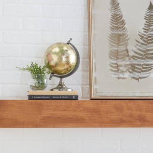 Globe décoratif Art déco en aluminium marron de style vintage avec des détails marron métalliques complexes faits à la main - Product Image 5