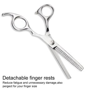 Fuente de alimentación Manual, tijeras de peluquería de acero inoxidable, herramienta de adelgazamiento de corte de pelo para el cuidado de mascotas, instrumentos quirúrgicos - Product Image 2
