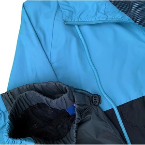 Wholesale Supplier 100% Nylon Windbreaker <b>Set</b> <b>Plus</b> <b>Size</b> Men Short <b>Set</b> Embroidery logo Windproof 2 Piece <b>Joggers</b> <b>Set</b> - Product Image 4