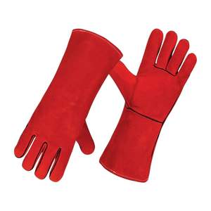 Gants de soudage en cuir résistants à la chaleur, gants de soudage personnalisés en Kevlar industriel de protection de sécurité - Product Image 2