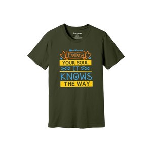 Kindness Themes Print 100% camiseta de tela de algodón 160-180 a Heavy GSM 12 colores disponibles Personalizar su propio diseño y colocación - Product Image 1