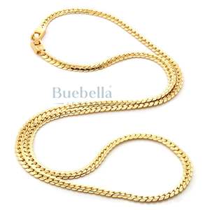 Hot Sale <b>Cuban</b> <b>Chain</b> 5mm Moissanite 925 Silver 18k <b>Gold</b> Plated Moon Cut Miami <b>Cuban</b> <b>Link</b> <b>Chain</b> For Men - Product Image 2