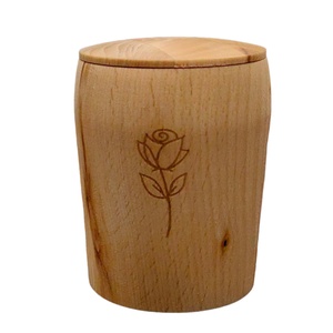 Urnes en bois de qualité forme carrée fournitures funéraires Europe fournitures urnes en bois à prix réduit - Product Image 3