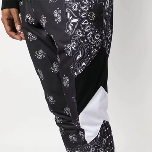 Ensemble de survêtement unisexe 100 % coton, deux pièces, longueur intégrale, respirant, léger, grande taille, avec sweat à capuche et pantalon cargo/jogger - Product Image 6