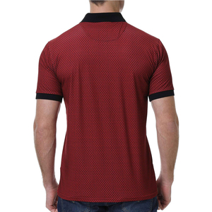 Nouveauté polos pour hommes couleur personnalisée meilleure qualité tissu en toile à motif solide à bas prix fabriqué au Pakistan - Product Image 3
