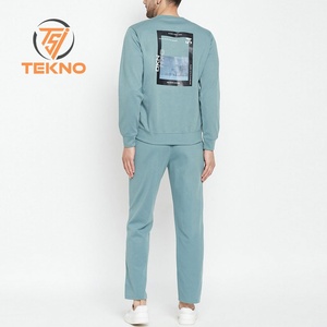 Survêtement à manches longues pour hommes nouveauté vêtements de sport à séchage rapide avec logo imprimé respirant ensemble de pantalons de survêtement Offre Spéciale - Product Image 4