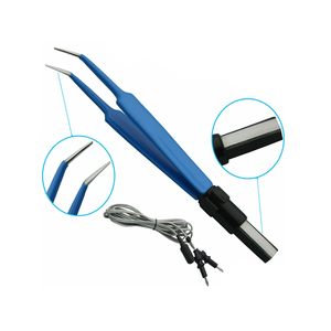 Pince McPherson incurvée, instrument chirurgical ophtalmique durable à manche plat en acier, idéale pour la ligature des sutures - Meilleures ventes - Product Image 6