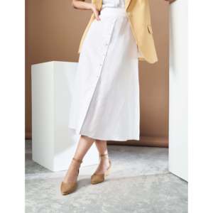Lastret camoscio Espadrille zeppe comode sandali con elegante Design a zeppa - Product Image 3