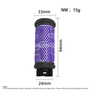 Accesorios de repuesto de pieza de filtro para <span class=keywords><strong>aspiradora</strong></span> de mano inalámbrica iLife H70 / <span class=keywords><strong>INSE</strong></span> N5 S6 S6P S600 - Product Image 6