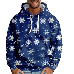 Pull Hommes Sweats À Capuche De Noël 100% Coton Automne Écologique Respirant Mode Nouveau Design Durable En Gros - Product Image 2